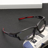LongKeeper Anti Blue Light Glasses Frame For Men Women Clear Lens Computer Gaming Eyeglasses Black Sport Eyewear Spectacles