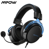 Mpow Air SE Gaming Headset 3.5mm Wired Headset Surround Sound Gaming Headphone With Noise Canceling Mic for PS4 PC Switch Gamer